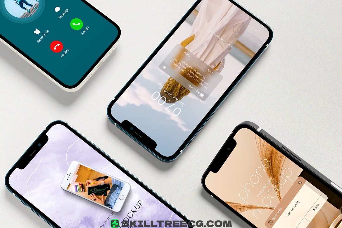图片[4]-iPhone 12 Pro Mockups（353877）-技能树